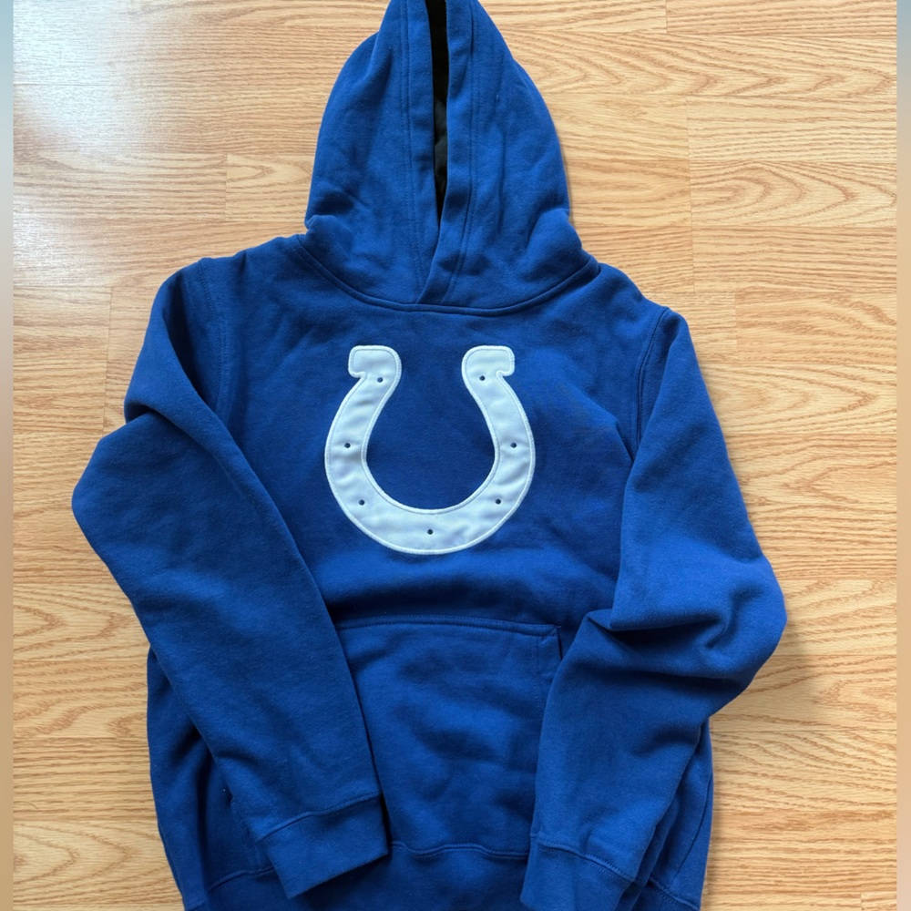 NFL Youth Blue Hoodie with White Trim